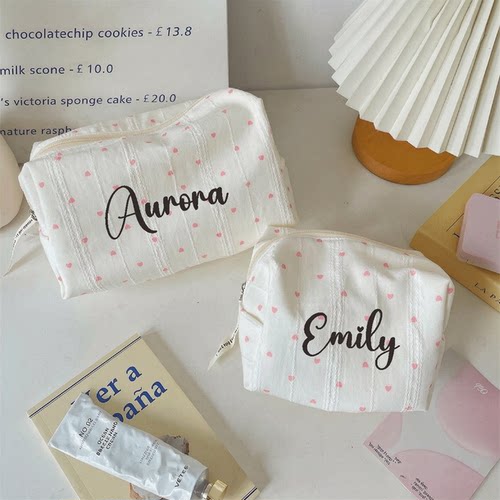 Custom MakeupBag定制化妆包闺蜜生日礼物新娘婚礼伴娘团伴手礼袋