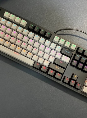 达尔优CK520蓝色有线电竞游戏光轴机械键盘红外轴吃鸡绝地求生