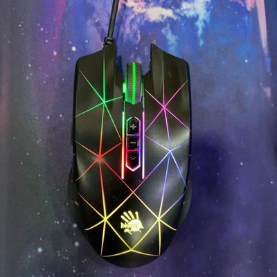 正品二手双飞燕Q81迪摩F22 达尔优鼠标单USB接口电竞游戏绝地求生