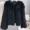 Black coat length 52CM