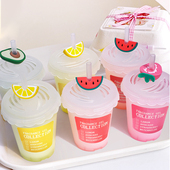 高颜值水果味香熏车载香膏家用固体香薰摆件卫生间香氛空气清新剂