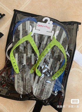 凉鞋人字拖蓝色绿色低价出售