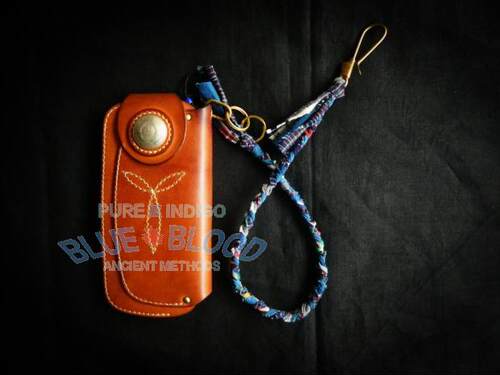 BLUEBLOOD编制染布养牛挂绳裤链
