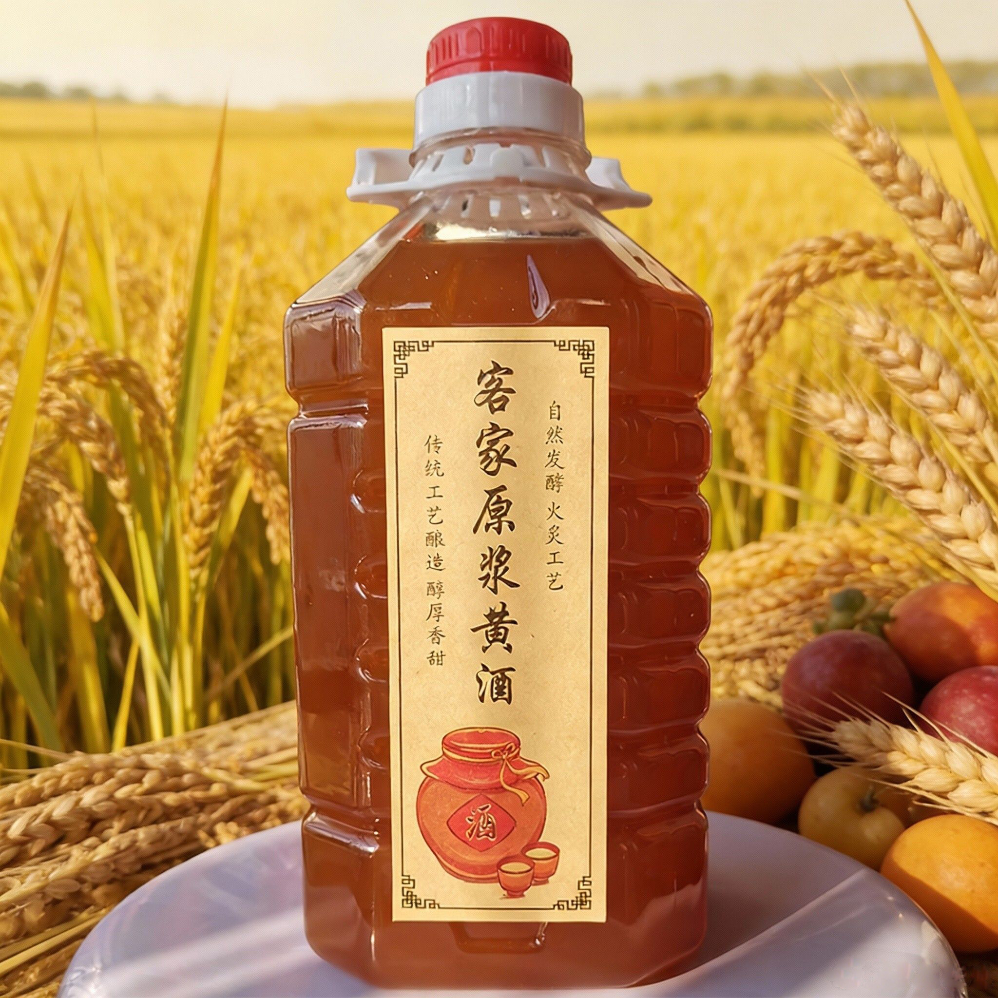 客家河源和平正宗黄酒酒糟农家糯米醪糟月子下奶甜酒糟特产甜酒娘