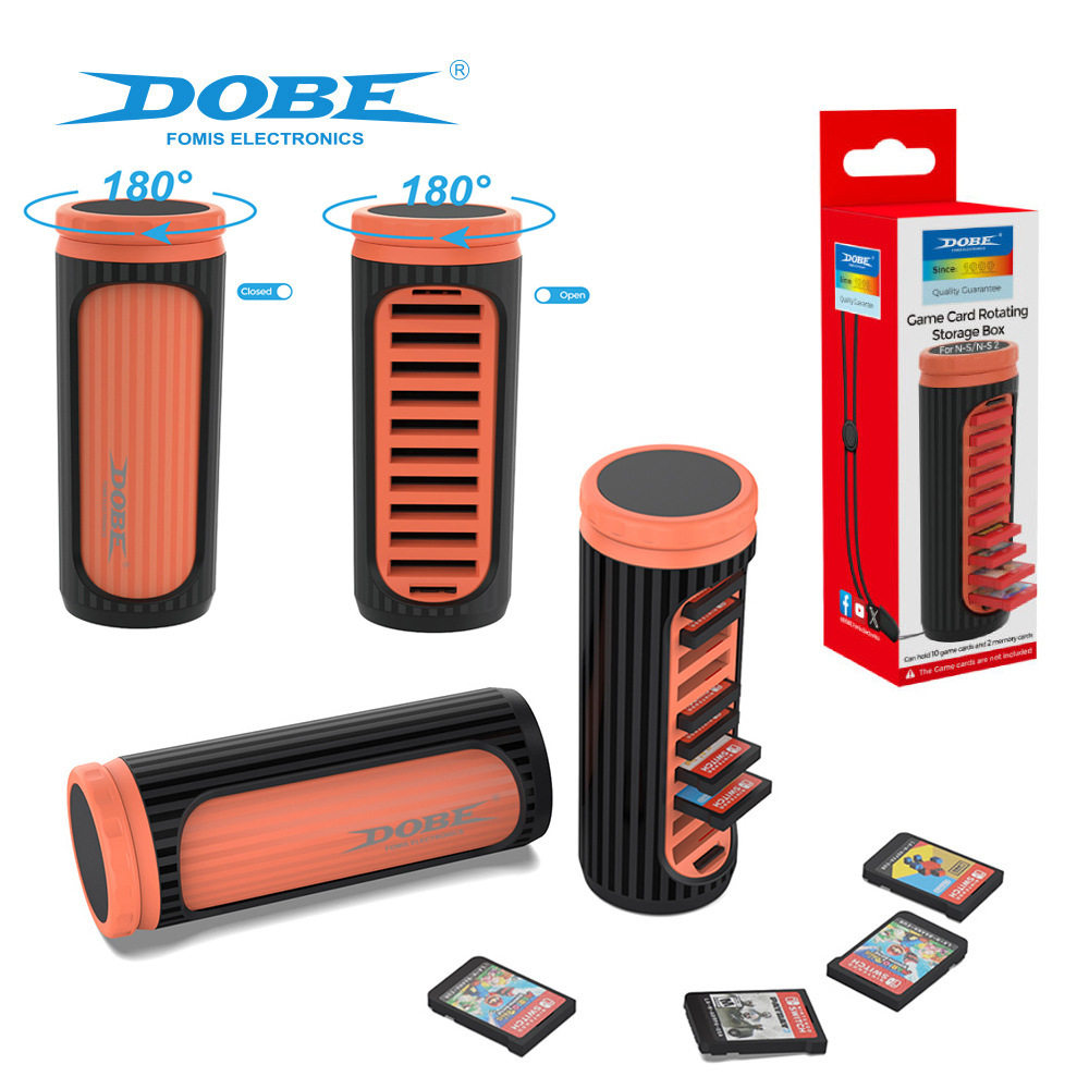 Switch2游戏卡10合1旋转收纳盒Switch/OLED通用游戏卡盒圆形收纳,电玩/配件/游戏/攻略,其他配件,淘宝优惠券,粉丝福利购,淘宝优惠卷