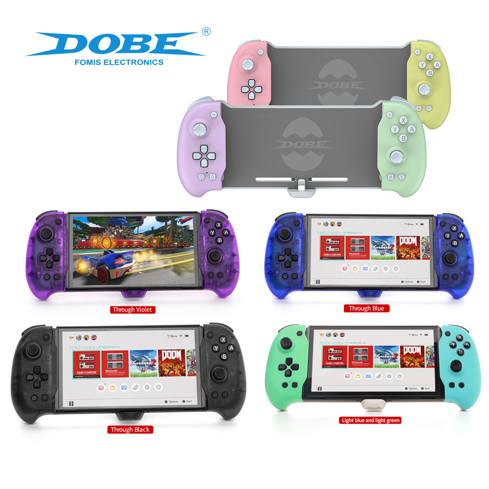 Switch主机直插式手柄OLED主机即插即用游戏手柄带连发体感震动