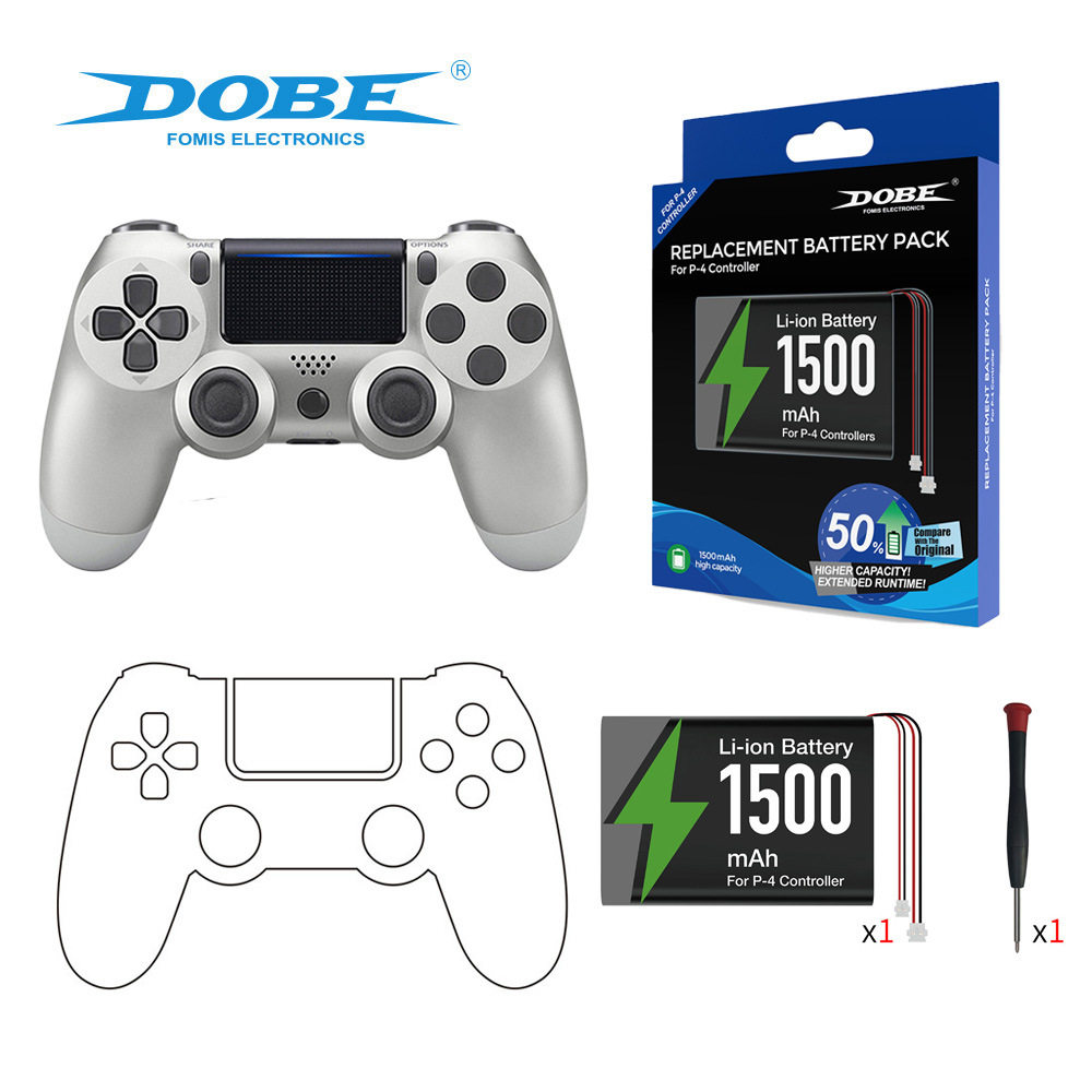 PS4游戏手柄电池包+螺丝刀套装PS4无线手柄电池包TP4-5401