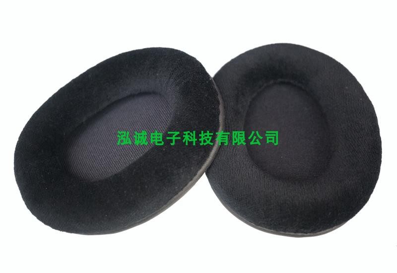精品耳棉套SRH1540 舒尔SRH1540替换耳机绒布耳套 通用耳机盒
