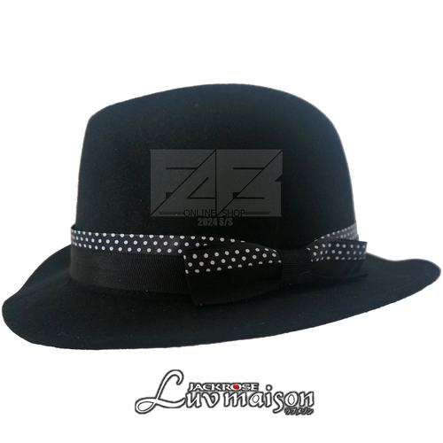 礼帽LuvMaison中性纯羊毛波点