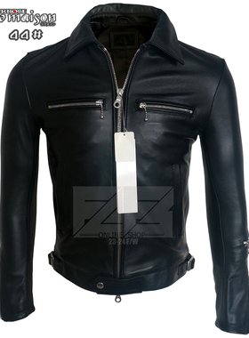 Luv Maison JACKROSE 日本进口神户牛皮 RIRI 双拉链夹克皮衣带卡