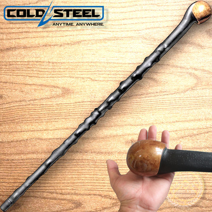 美国冷钢COLD STEEL仿黑刺李手杖户外防身爱尔兰手杖徙步塑料拐杖