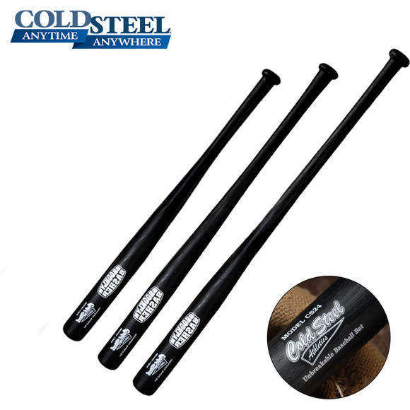 进口美国冷钢ColdSteel防身棒球棍实心不断强力塑钢车载家庭健身