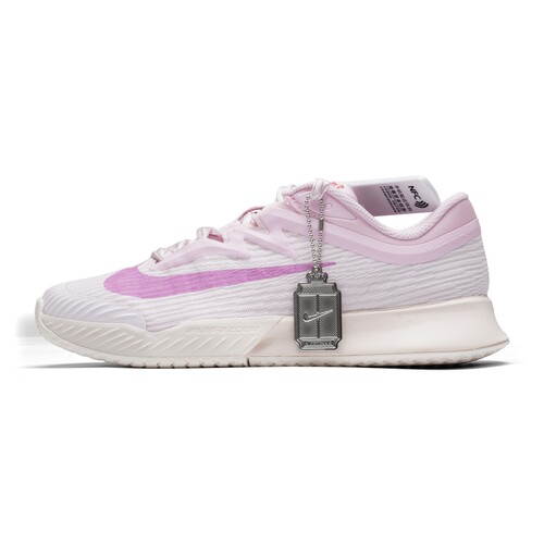 Nike耐克网球鞋女鞋米白粉VAPOR PRO 3轻便透气运动鞋HV1376-601