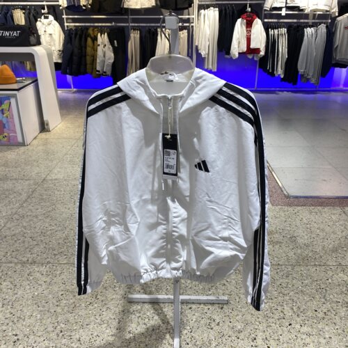 adidas阿迪达斯女子W3SWVWB梭织连帽运动外套JZ2161