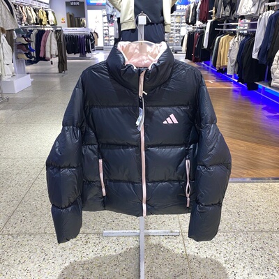 adidas阿迪达斯女子保暖外套25冬新款运动休闲羽绒服KQ5506