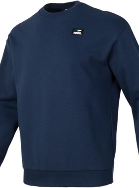 PUMA彪马冬季男子户外透气休闲运动针织卫衣套头衫628144-14