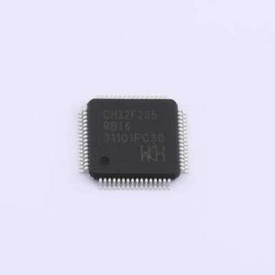 CH32F205RBT6 单片机(MCU/MPU/SOC) CH32F205RBT6 LQFP-64(10x10)