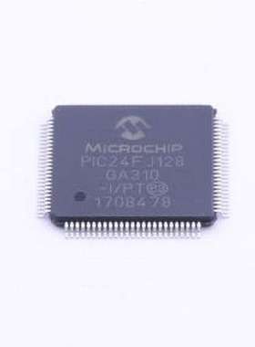 PIC24FJ128GA310-I/PT 单片机(MCU/MPU/SOC) PIC24FJ128GA310-I/P