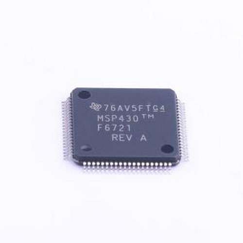 MSP430F6721IPN 单片机(MCU/MPU/SOC) 具有 2 个 Σ-Δ ADC、LCD