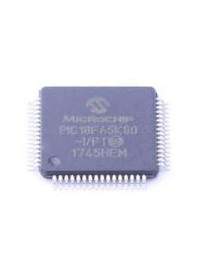 PIC18F65K80-I/PT 单片机(MCU/MPU/SOC) PIC18F65K80-I/PT TQFP-6