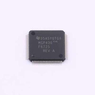 MSP430F6725IPNR 单片机(MCU/MPU/SOC) 具有 2 个 Σ-Δ ADC、LCD