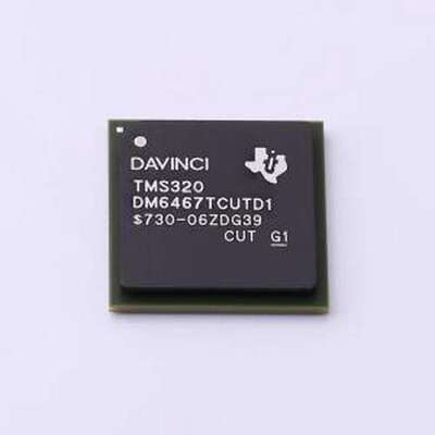 TMS320DM6467TCUTD1 单片机(MCU/MPU/SOC) 数字媒体片上系统 FCBG