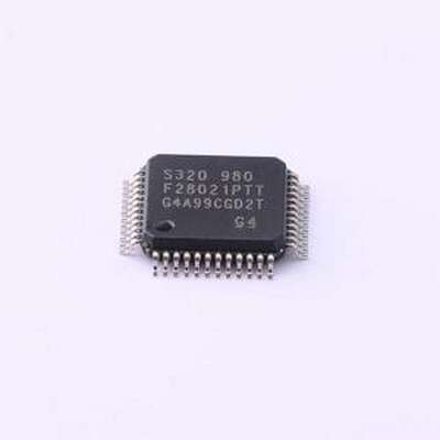 TMS320F28021PTT 单片机(MCU/MPU/SOC) 具有 40MHz 频率、64KB 闪