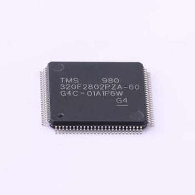 TMS320F2802PZA-60 单片机(MCU/MPU/SOC) 具有 100MHz 频率、64KB