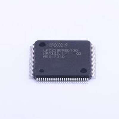 LPC2366FBD100,551 单片机(MCU/MPU/SOC) LPC2366FBD100,551 LQFP