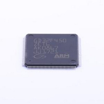 GD32F450ZET6 单片机(MCU/MPU/SOC) GD32F450ZET6 LQFP-144(20x20