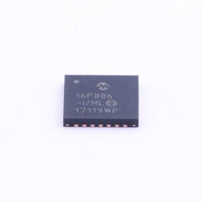 PIC16F886-I/ML 单片机(MCU/MPU/SOC) PIC16F886-I/ML QFN-28-EP(