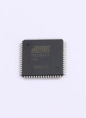 AT90USB647-AU 单片机(MCU/MPU/SOC) AT90USB647-AU TQFP-64(14x1