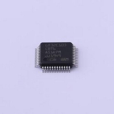 GD32E103CBT6 单片机(MCU/MPU/SOC) 不带CAN功能 GD32E103CBT6 LQ