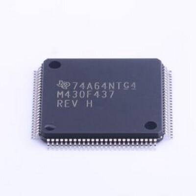 MSP430F437IPZR 单片机(MCU/MPU/SOC) 具有 32KB 闪存、1KB SRAM