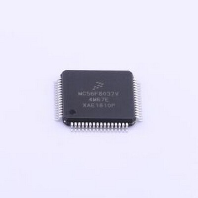 MC56F8037VLH 单片机(MCU/MPU/SOC) MC56F8037VLH QFP-64(10x10)