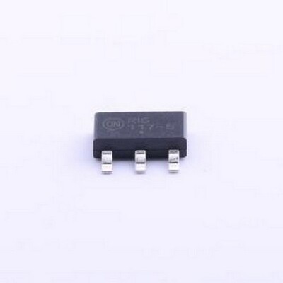 NCP1117ST50T3G 线性稳压器(LDO) 输入20V 输出5V 1A SOT-223