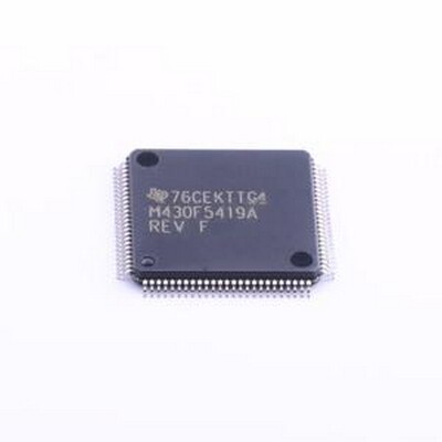 MSP430F5419AIPZ 单片机(MCU/MPU/SOC) 具有 128KB 闪存、16KB SR