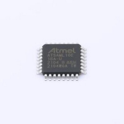 ATSAML10E16A-AU 单片机(MCU/MPU/SOC) ATSAML10E16A-AU TQFP-32(