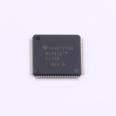 MSP430F5358IPZR 单片机(MCU/MPU/SOC) 具有 384KB 闪存、34KB SR