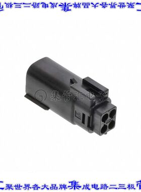 194190004 0194190004矩形连接器外壳4POS插头2排5.84mm公形引脚