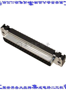 9664116502 09664116502连接器37POS插座母插口2排D-Sub通孔