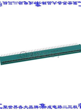 346-100-560-201 卡边缘连接器100POS母头2排3.18mm绿色镀金