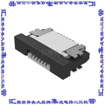 CF20061D0R0-NH 连接器6POS FFC/FPC 0.5mm触点底部表面贴装直角