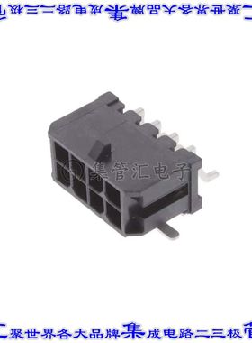 10137924-0811LF 针座连接器8POS接头2排3mm公形插针表贴SMD锡