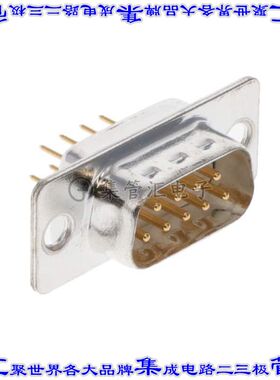 1727040074 连接器9POS插头公引脚2排D-Sub通孔