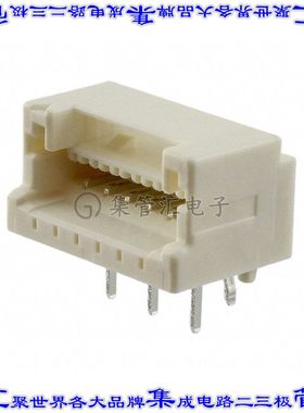 S06B-ZESK-2D 针座连接器6POS接头1.5mm外罩触点通孔直角锡