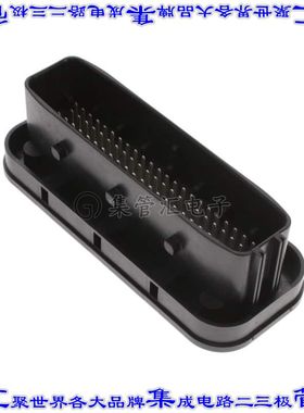 1-1452228-9 针座连接器92POS接头4排公形插针通孔直针银