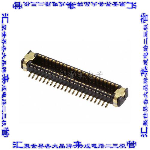 DF40GL-44DP-0.4V(51) 板对板连接器44POS接头外罩触点2排0.4mm表