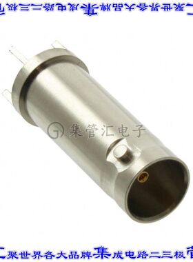 112554 同轴连接器BNC插孔母形插口焊接75欧姆通孔
