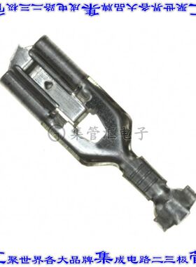 63196-2 快速连接器端子母头4.75mm压接20-24AWG